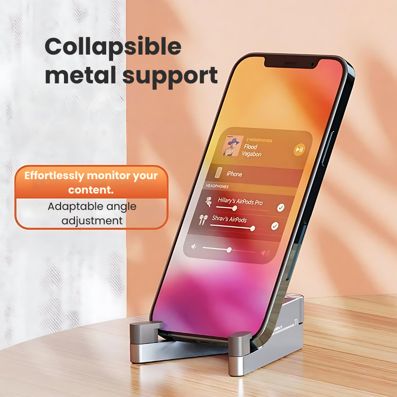 Foldable mobile phone holder - Faciup
