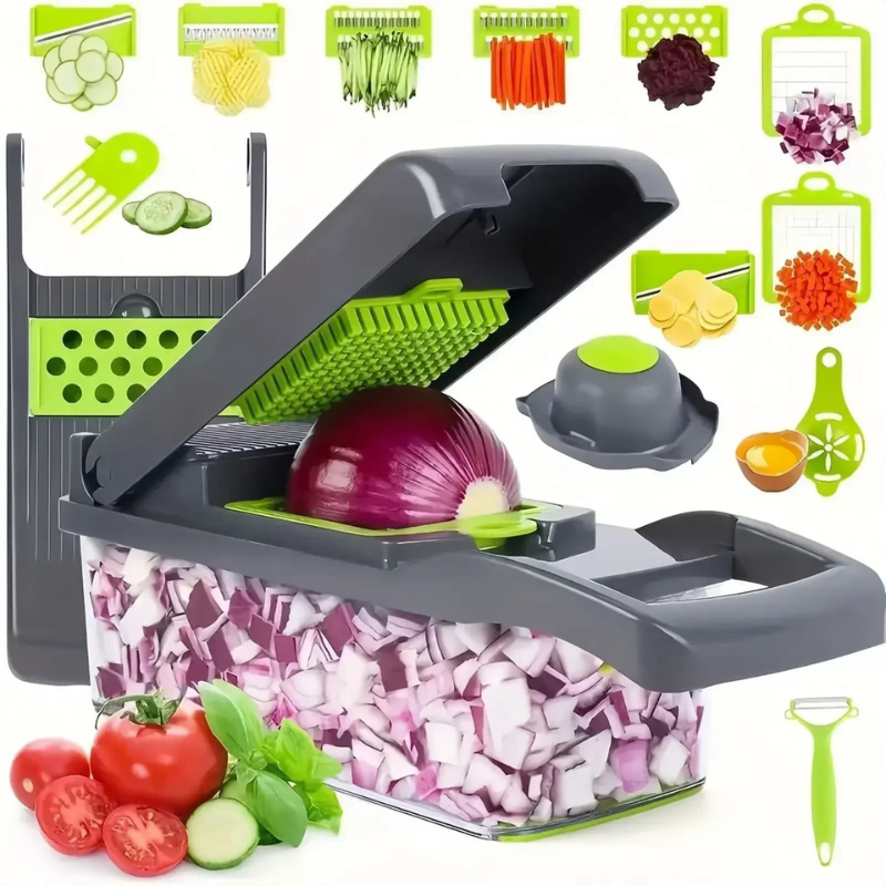 12 In 1 vegetable chopper slicer - Faciup