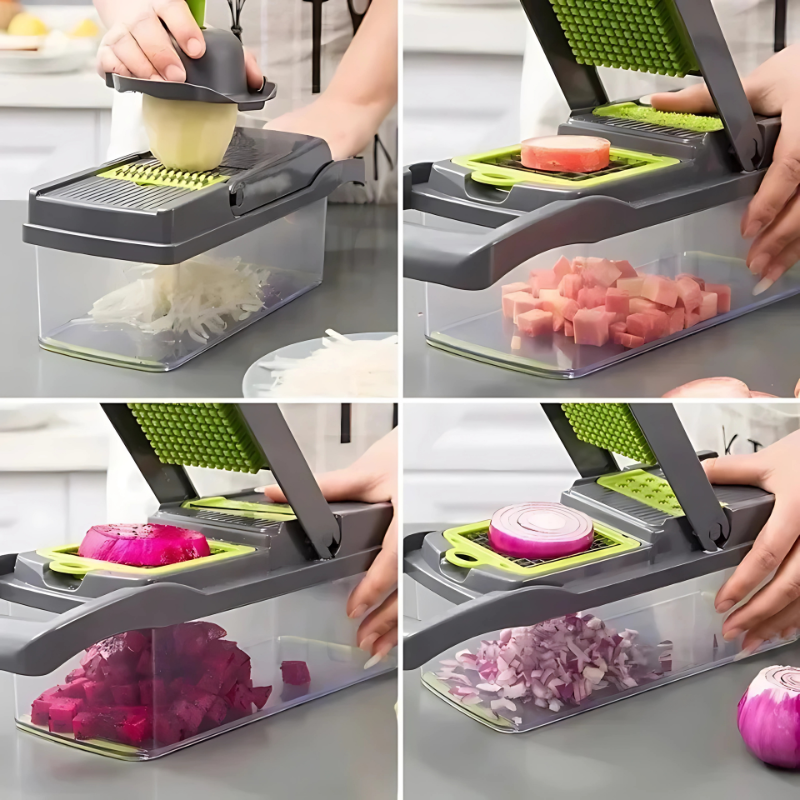 12 In 1 vegetable chopper slicer - Faciup