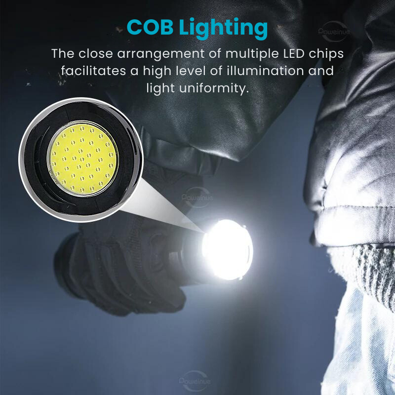 Super LED tactical flashlight - Faciup