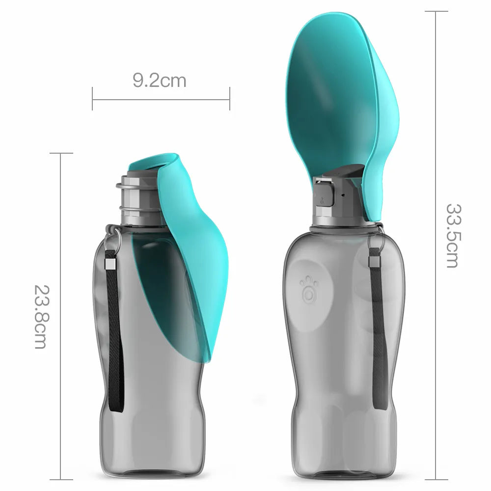 Water bottle with stand for pets - Faciup