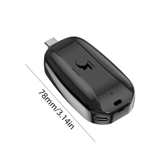 Mini power bank solar keychain - Faciup