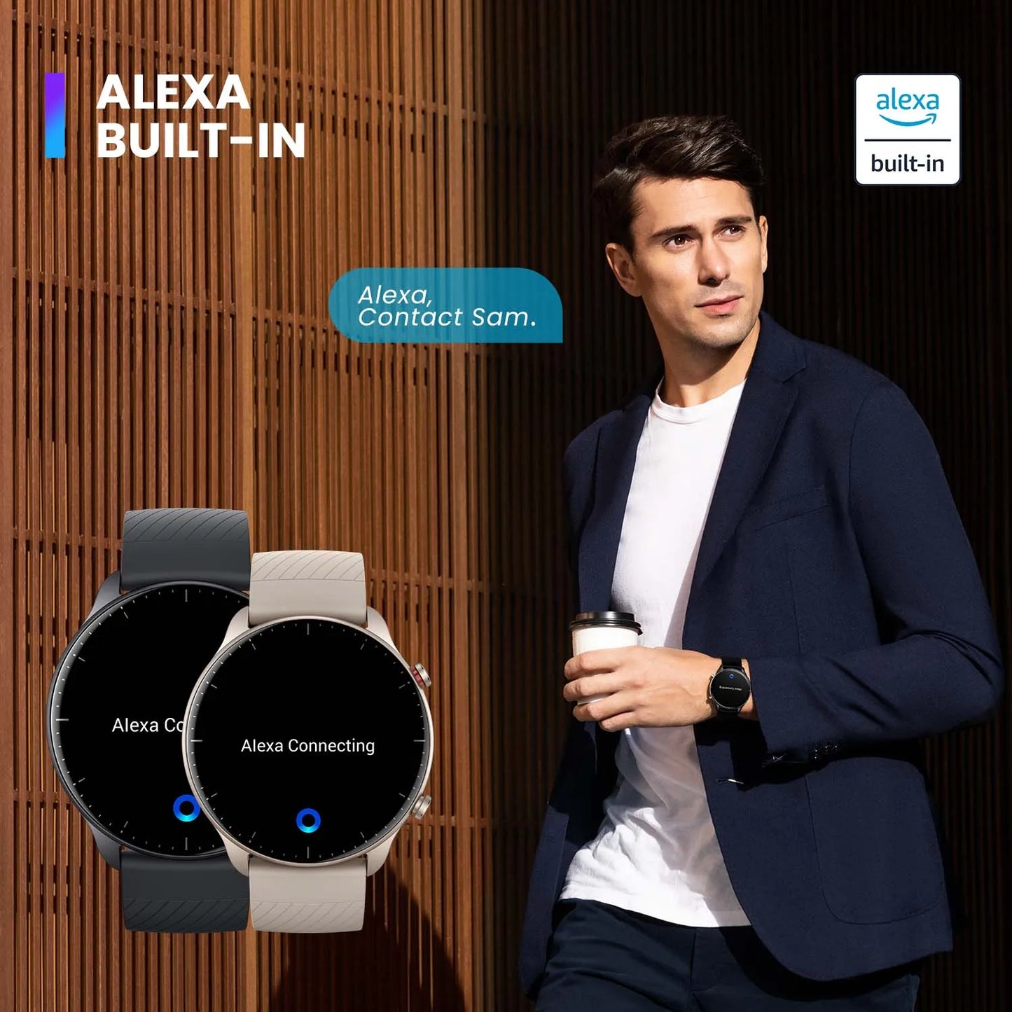 Smartwatch Amazfit GTR 2 for Android / IOS Phone - Faciup