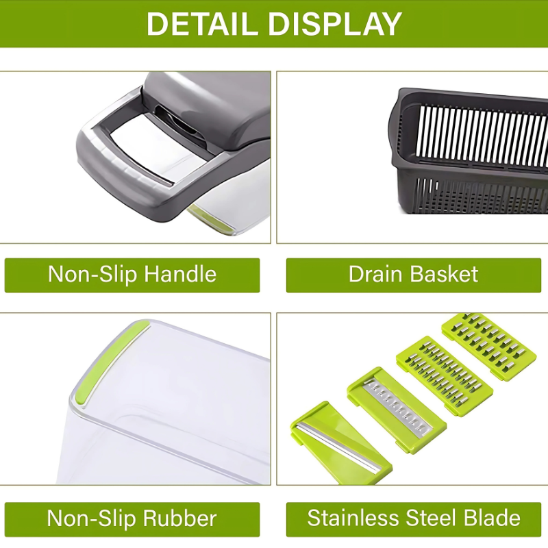 12 In 1 vegetable chopper slicer - Faciup