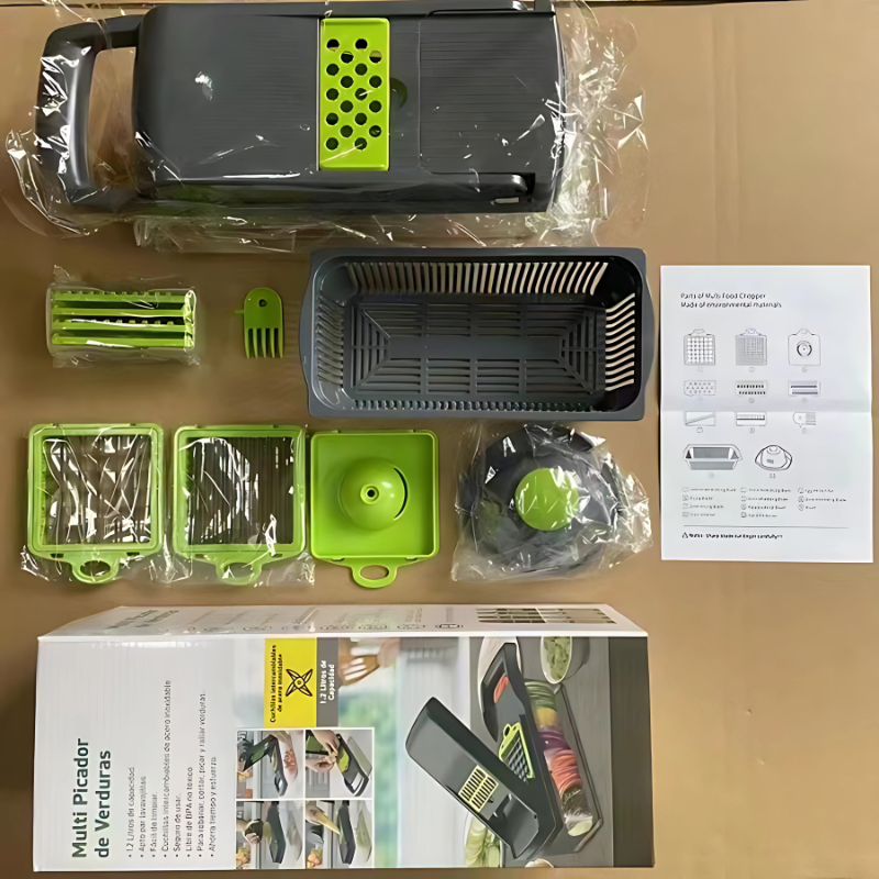 12 In 1 vegetable chopper slicer - Faciup
